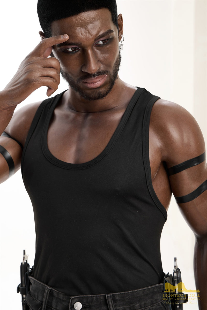 Black Male Sex Doll 176cm — Bill