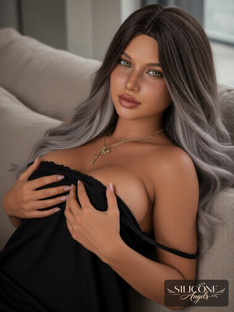 Emma, 164 cm silicone sex doll, styled scene (27)