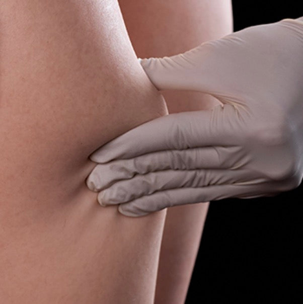 Softer silicone through the thighs